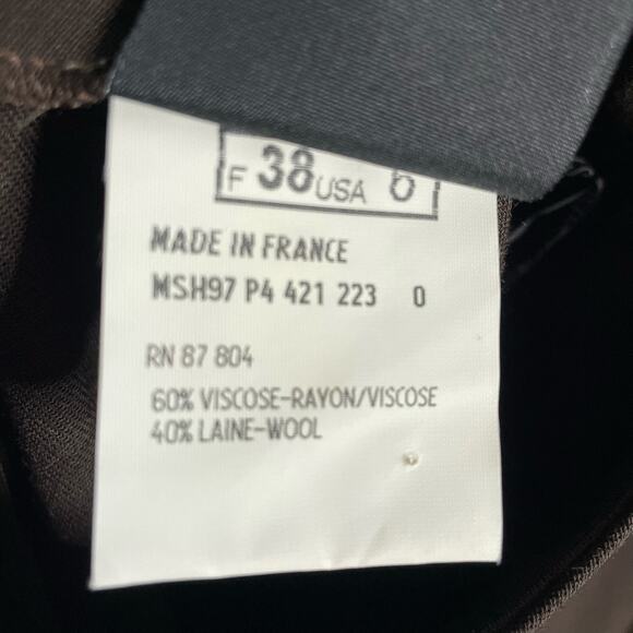 State of Claude Montana Vintage Jacket and Skirt Suit Set Brown Women's 6 - Picture 15 of 16